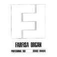 FARFI PROFESSIONAL DUO Service Manual