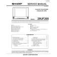 SHARP 29UF200 Service Manual