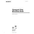 SONY MXD-D40 Owner's Manual