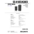 SONY SS-K10ED Service Manual