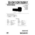 SONY SSCR170 Service Manual