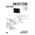 SONY WMEX77 Service Manual
