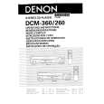 DENON DCM-260 Owner's Manual