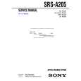 SONY SRSA205 Service Manual