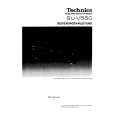 TECHNICS SUV550 Owner's Manual
