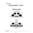 WHIRLPOOL KGCS1340 Parts Catalog
