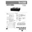 SONY TAA300 Service Manual