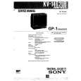 SONY KV1462UB Service Manual