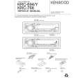 KENWOOD KRC694 Service Manual