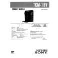 SONY TCM18V Service Manual