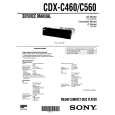 SONY CDXC560 Service Manual