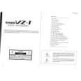 CASIO VZ1 Owner's Manual