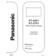 PANASONIC PT37P1 Owner's Manual