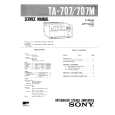 SONY TA707/M Service Manual