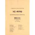 ICOM IC-R70 Service Manual