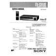 SONY EVS550E Service Manual