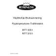 ROSENLEW RTT5351 Owner's Manual