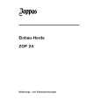 ZOPPAS ZOP24W Owner's Manual