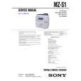 SONY MZS1 Service Manual