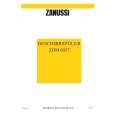 ZANUSSI ZDM6037B Owner's Manual