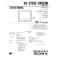 SONY KV27V55 Service Manual