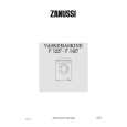 ZANUSSI F1427 Owner's Manual