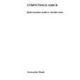 AEG Competence 5308 B B Owner's Manual