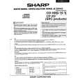 SHARP CDX9E Service Manual