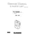 CASIO TV1800B Service Manual