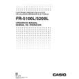 CASIO FR5100 Owner's Manual