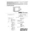 SONY KV-32HSR10 Owner's Manual