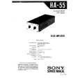SONY HA-55 Service Manual