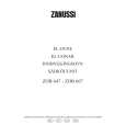 ZANUSSI ZOB667QA Owner's Manual
