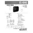 SONY XS6940 Service Manual