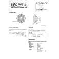 KENWOOD KFCW312 Service Manual