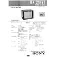 SONY KX-21HV1 Service Manual
