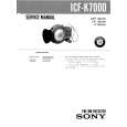 SONY ICFK7000 Service Manual