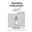 PANASONIC MCV5355 Owner's Manual