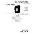 SONY WM29 Service Manual