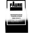 FAURE FRD376W Owner's Manual