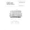 KENWOOD KAC424 Service Manual
