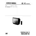 SONY KVM2901E Service Manual