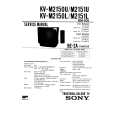 SONY KVM2151U Service Manual