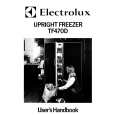 ELECTROLUX TF470D Owner's Manual