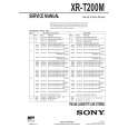 SONY XRT200M Service Manual