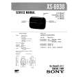 SONY XS6930 Service Manual