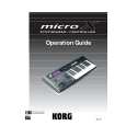 KORG MICROX Owner's Manual