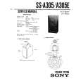 SONY SSA305 Service Manual