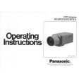 PANASONIC WVBP314 Owner's Manual