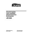 JUNO-ELECTROLUX JSI5460B Owner's Manual